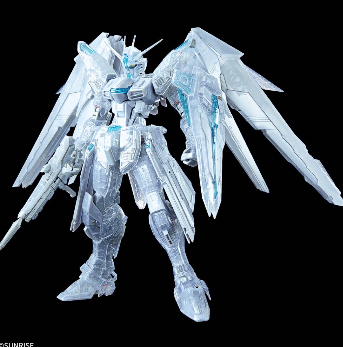 全球首发 BANDAI MG 1/100 自由高达 Ver.2.0 金属清白色 基础限定 新品未开封