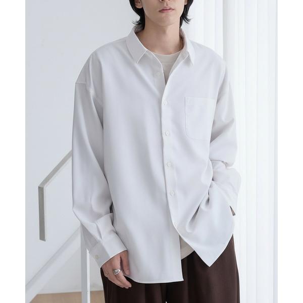 シャツ 「EASY COMFORTシリーズ」ハイコンフォート フレンチフロント レギュラーカラーシャツ「速乾・イージーケア・UVカット」 メンズ レディース