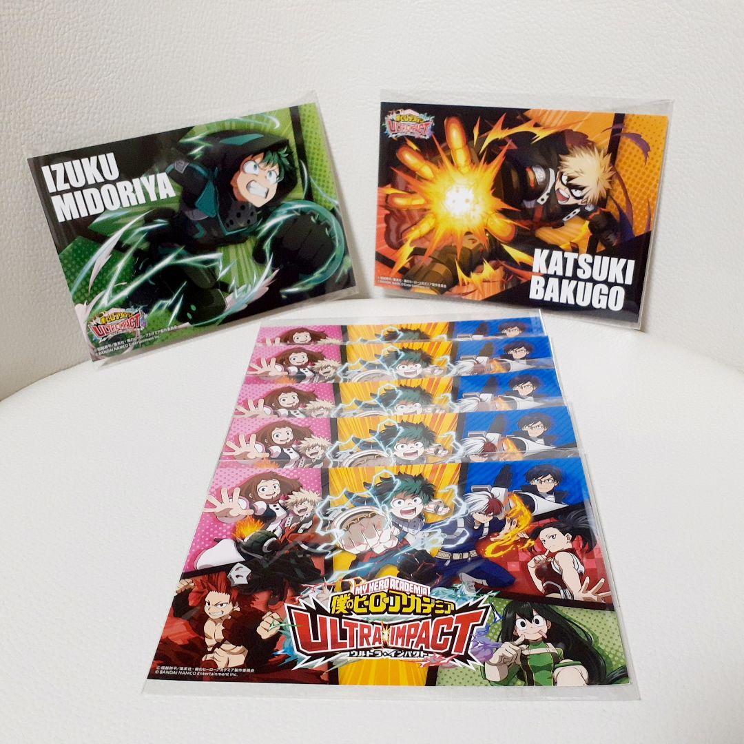 My Hero Academia ULTRA IMPACT Namco Postcard