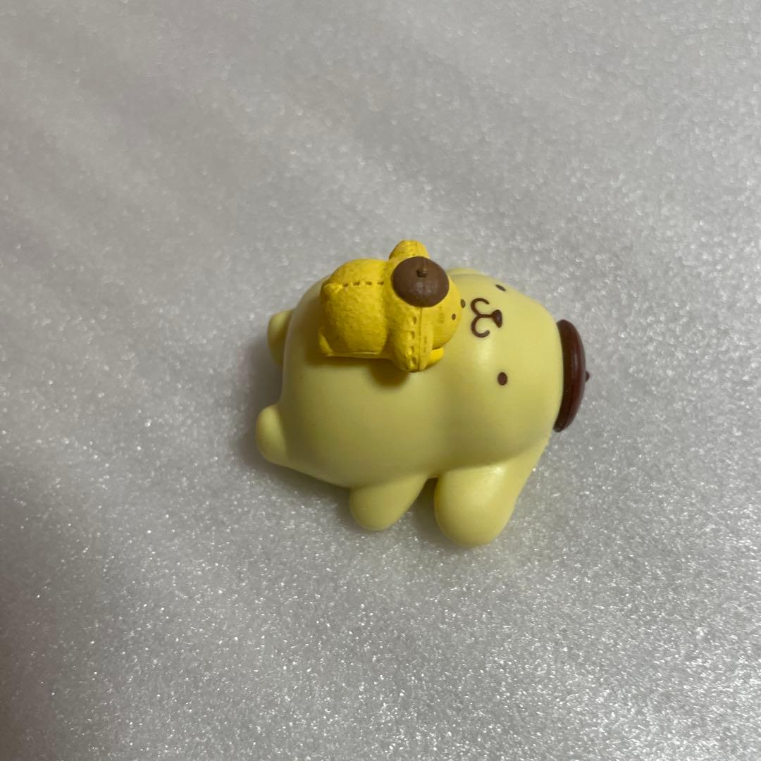 【New Excellent Condition】Sanrio Gacha Pompompurin with Meigurumi