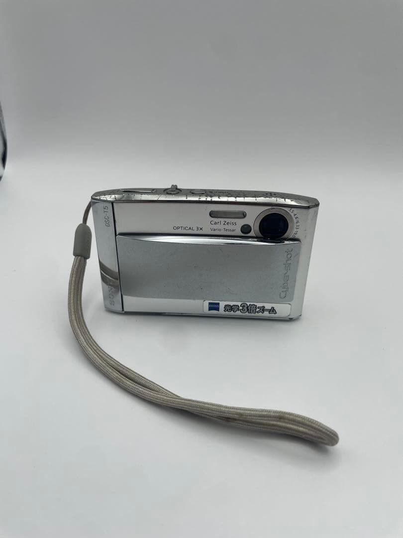 索尼Cyber-shot DSC-T5 银色 数码相机 已确认可正常使用