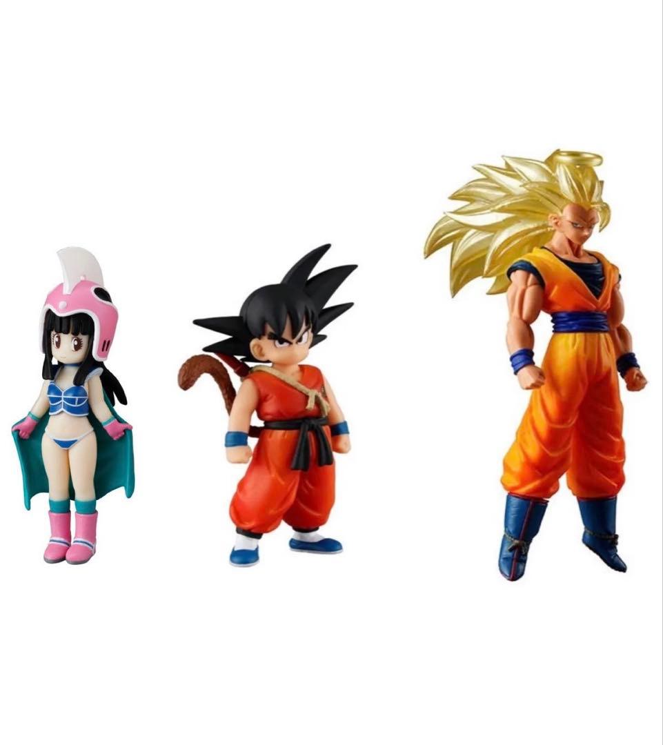 HG Dragon Ball 01 GOKU EDITION Super Saiyan 3 Son Goku 3 Types Gacha