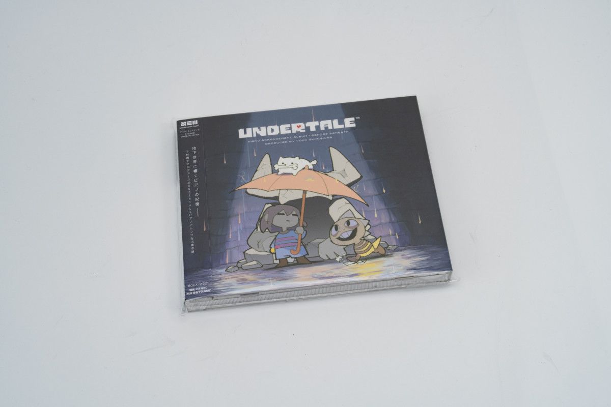 CD UNDERTALE 钢琴改编专辑 - Echoes Beneath 钢琴 地下城堡