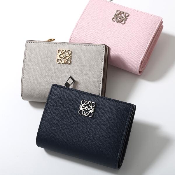 罗意威 二折钱包 ANAGRAM COMPACT WALLET 安娜格拉姆 C821NCWX03 女士 皮革 迷你钱包 C821NCWX033170