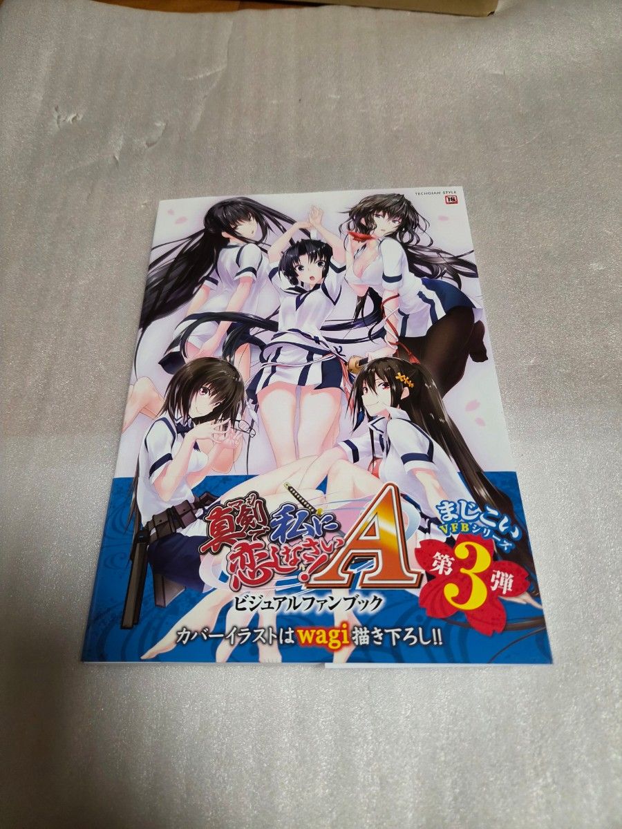 KADOKAWA 认真和我恋爱A 视觉粉丝书 TECHGIAN STYLE Majikoi VFB 系列 初版 附腰封