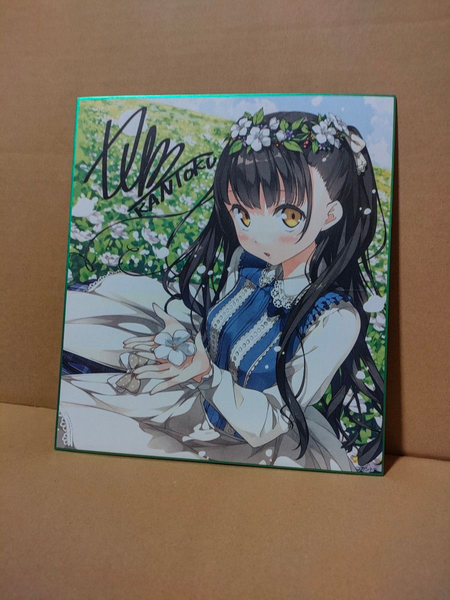 KANTOKU插图色纸美少女约24 × 27cm二手