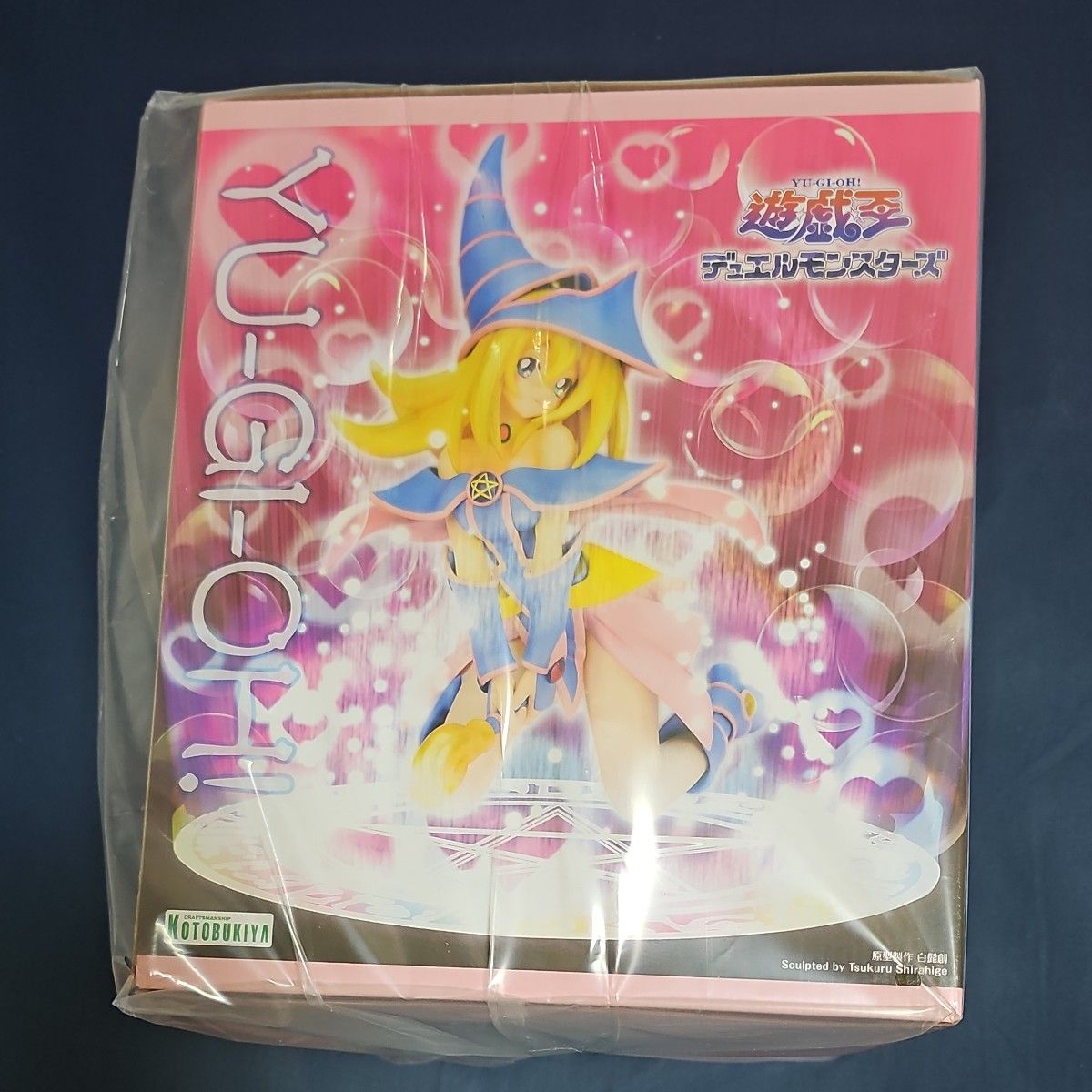 游戏王 决斗怪兽 黑魔导女孩 1/7 完成品手办