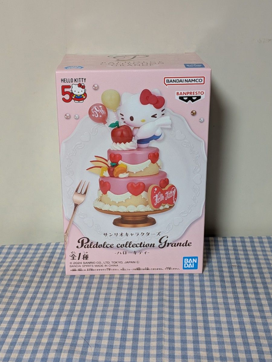 Hello Kitty Paldolce collection Grande 50周年纪念手办