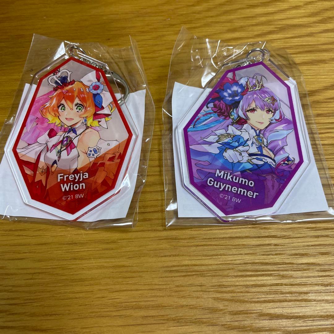 MacFes Scratch Prize B Acrylic Keychain Freia Mikumo