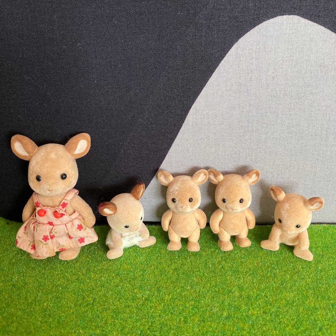 Sylvanian Families Deer Family Dolls 5-Piece Set - Girl Baby