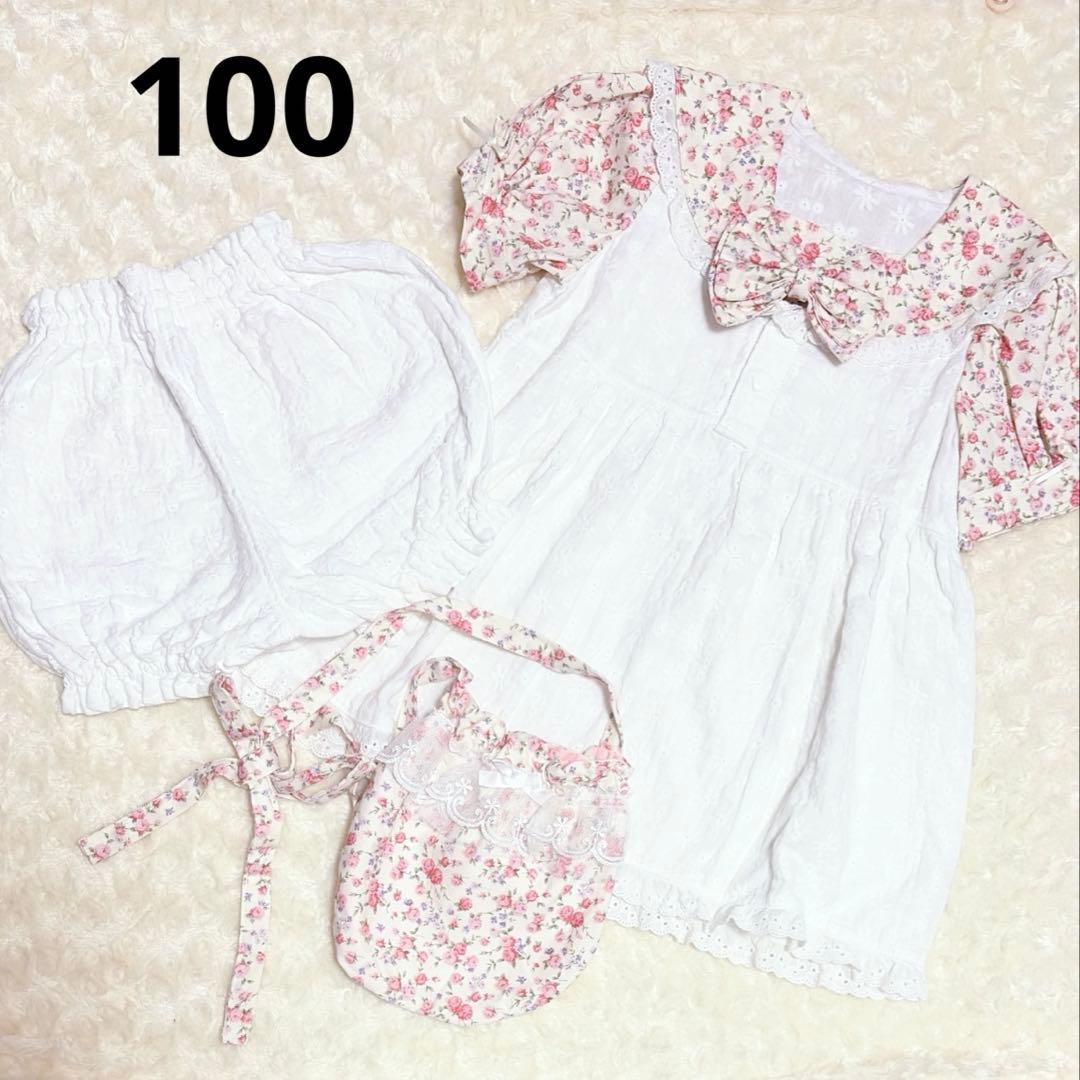 手工 女孩 蕾丝连衣裙 100厘米 花纹 柔美 可爱