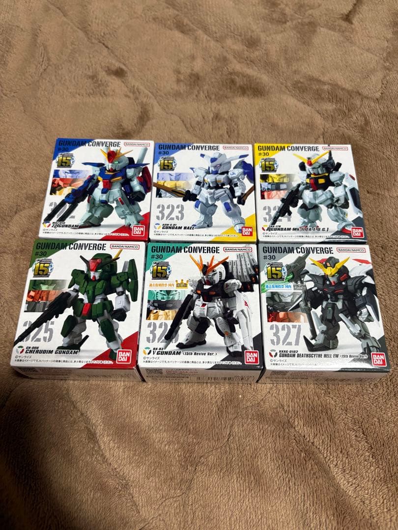 新品FW GUNDAM CONVERGE #30全6种高达组合