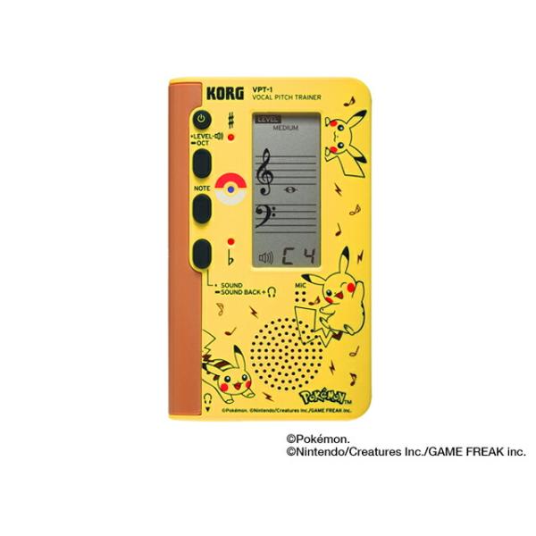 KORG VPT-1 P025 ピカチュウ ボーカルピッチトレーナー ポケモンコラボ