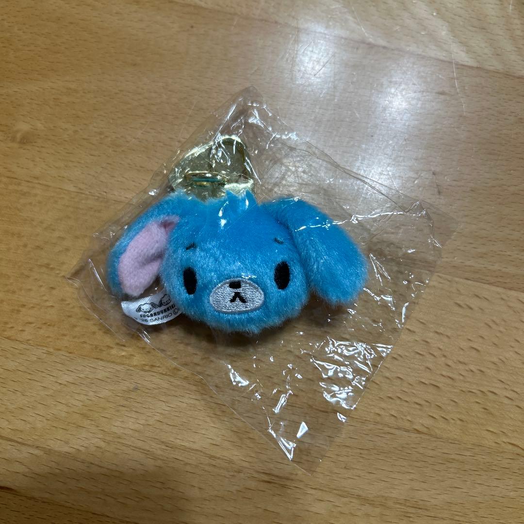 三丽鸥 糖果兔 随身毛绒挂饰 蓝色乌萨