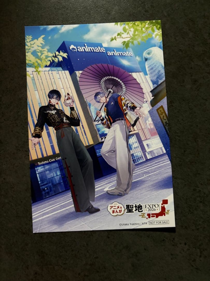 京马2026动画 & 漫画圣地EXPO 2026明信片