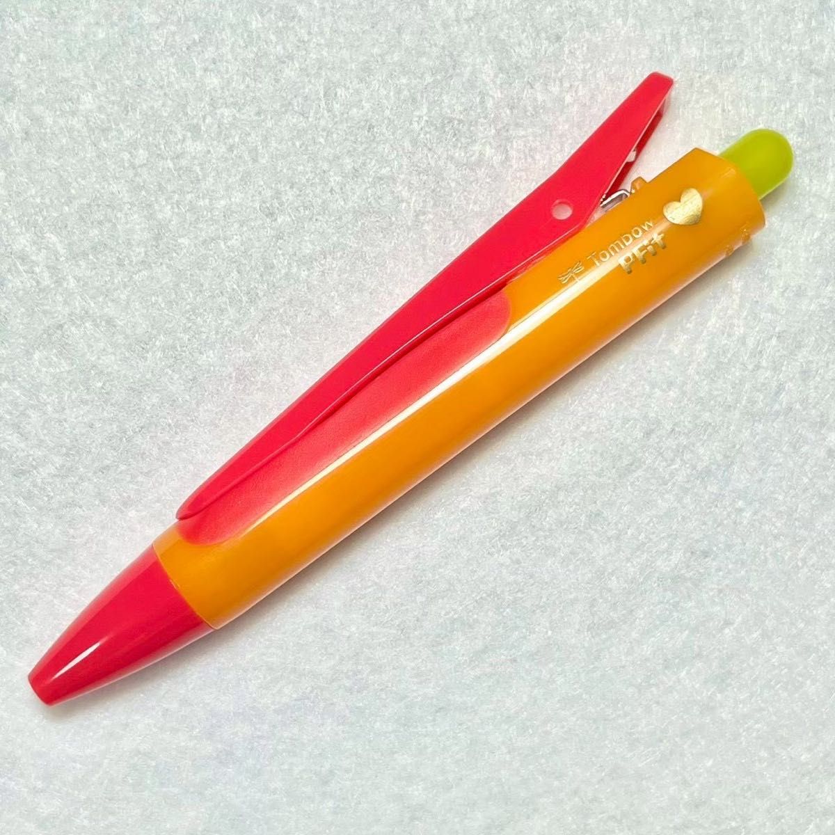 PFit ピーフィット オレンジ 油性ボールペン トンボ鉛筆 廃盤 未使用品