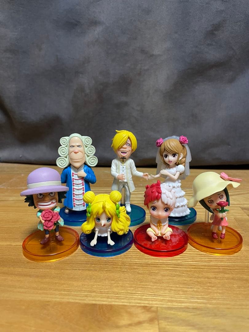 Warcoll One Piece 山治与普琳等5体