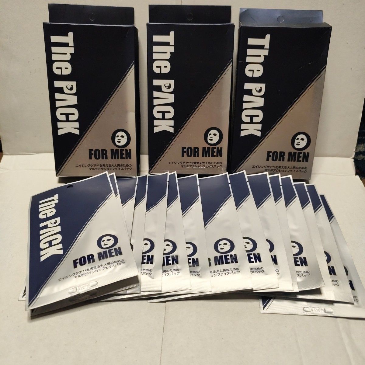 The PACK FOR MEN多动作面膜15枚套装