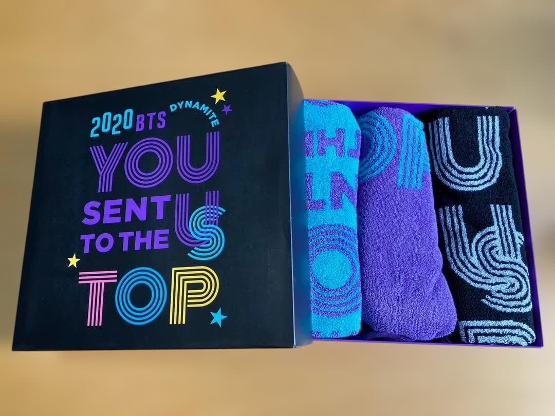BTS DYNAMITE TOWEL PACK 01毛巾套装