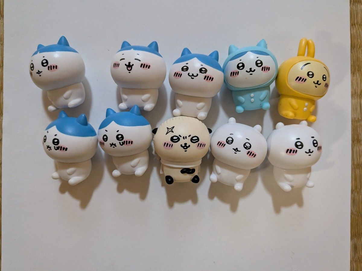Chiikawa Interior Mini Figure 10-Piece Set Hachiware Rabbit Raccoon