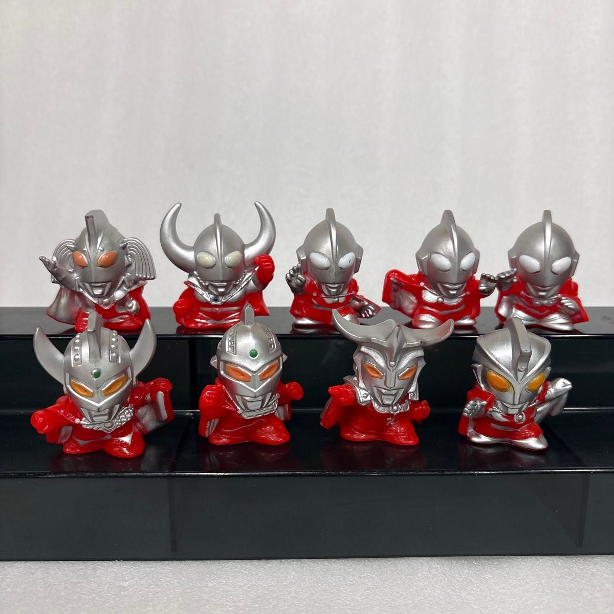 Ultraman Finger Puppet Brothers Cape Figure Soft Vinyl