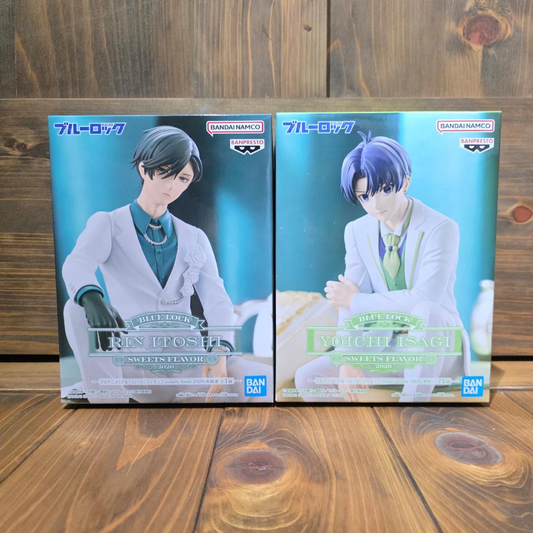 Blue Lock Figure Isagi Yoichi Itoshi Rin SWEETS FLAVOR Set of 2