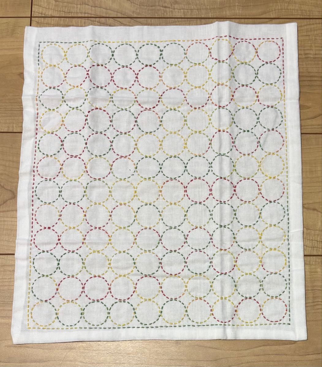 手工刺绣手帕 方巾 成品 3