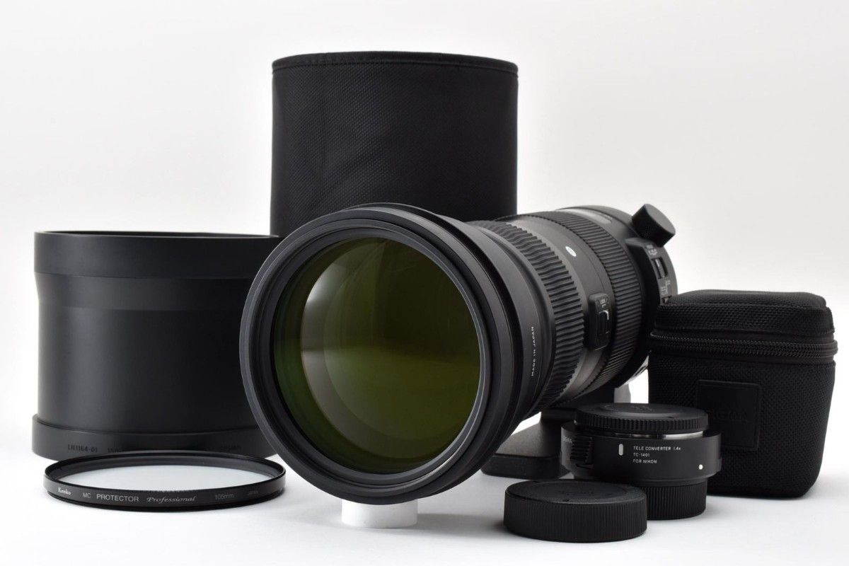 ★极品★SIGMA 适马 S 150-600mm F5-6.3 DG 增距镜套装 尼康F卡口★A304K #126