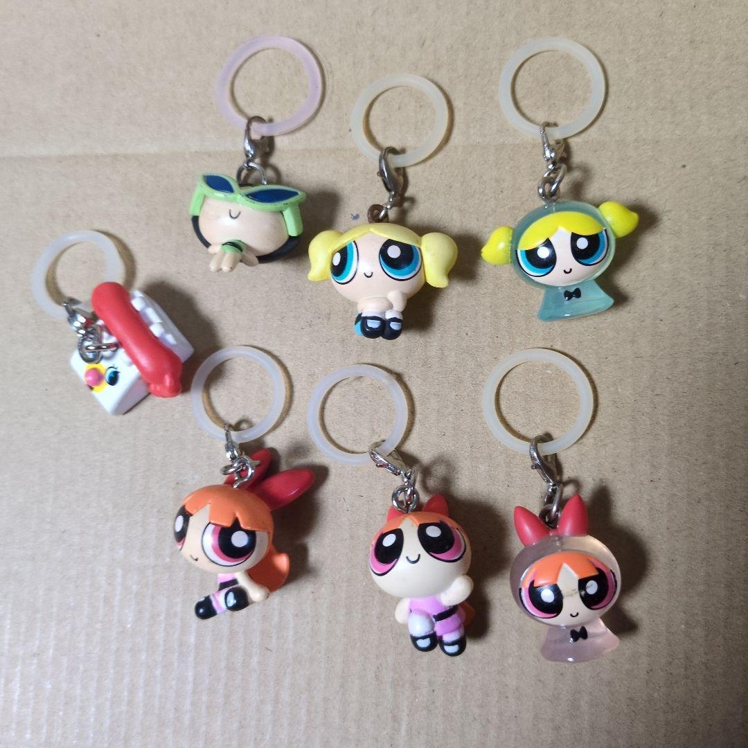 Powerpuff Girls Marking Accessories Umbrella Marker Keychain