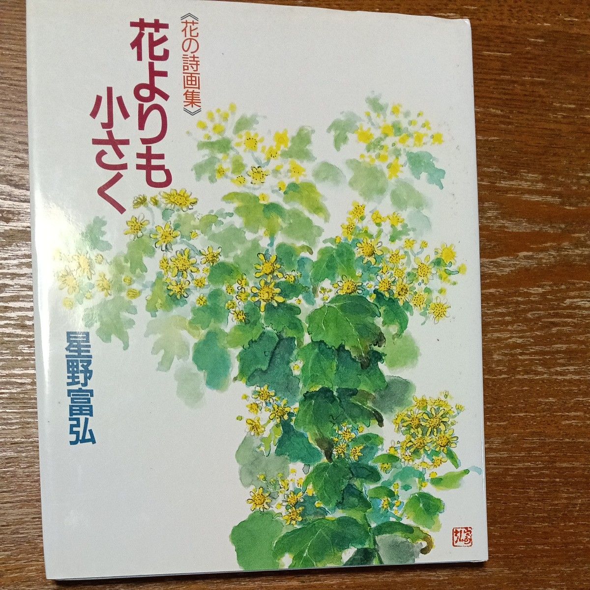 比花还小 星野富弘 诗画集