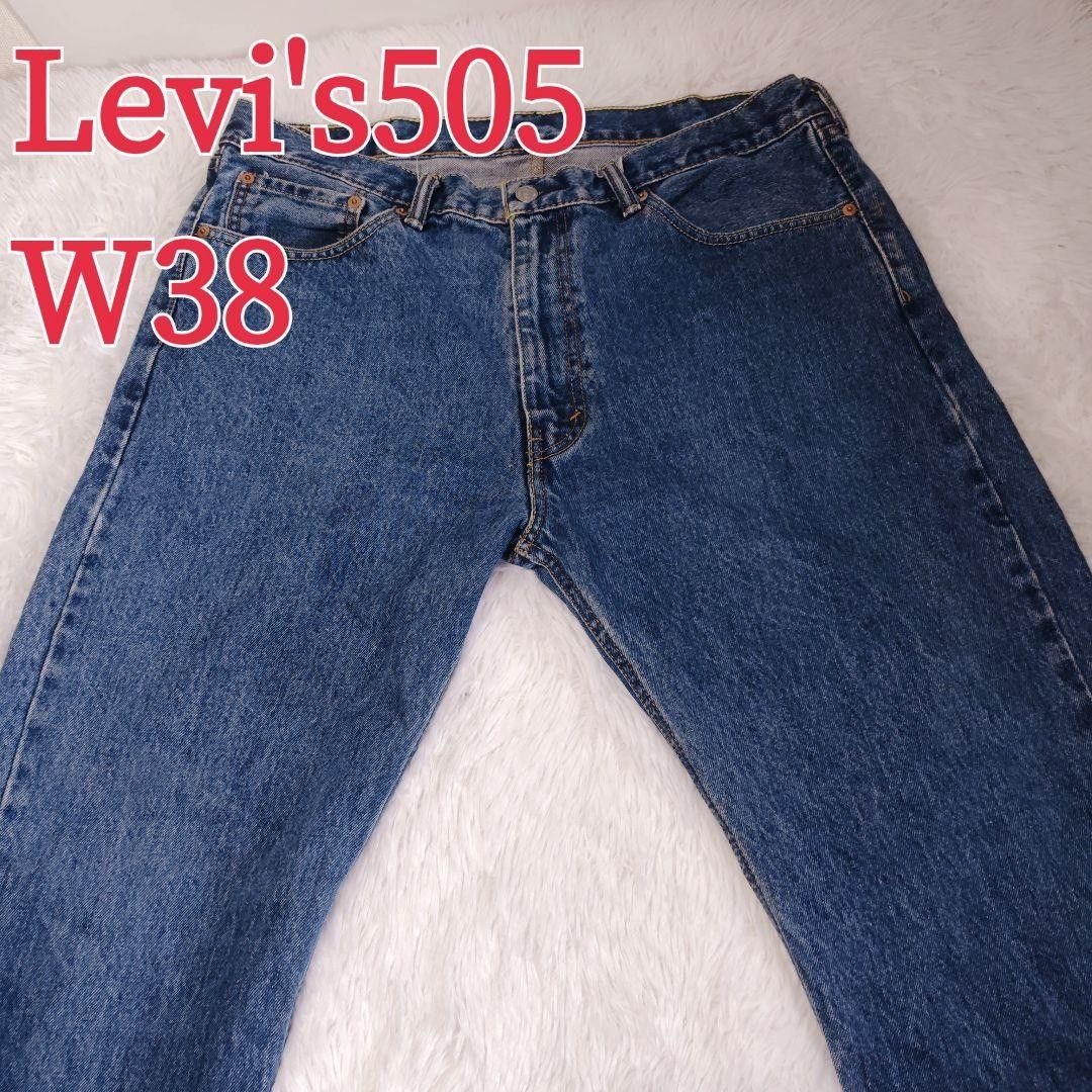 Levi's 505 李维斯丹宁裤 W38 牛仔裤 古着 牛仔长裤 宽松版型 丹宁
