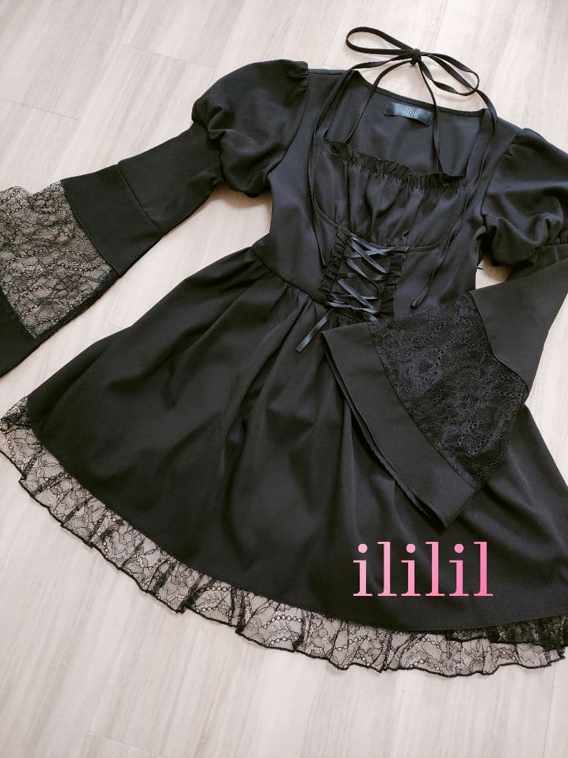 【限时3天降价】ililil/公主袖/哥特萝莉/洛丽塔/雷系/连衣裙