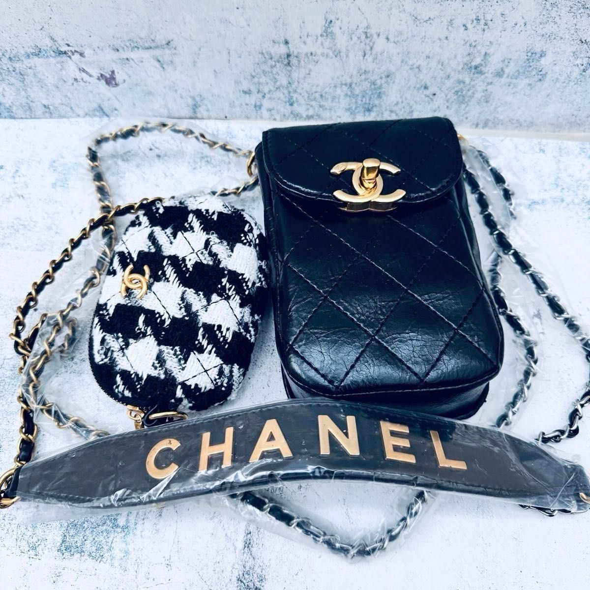 CHANEL 礼品手机袋 迷你包