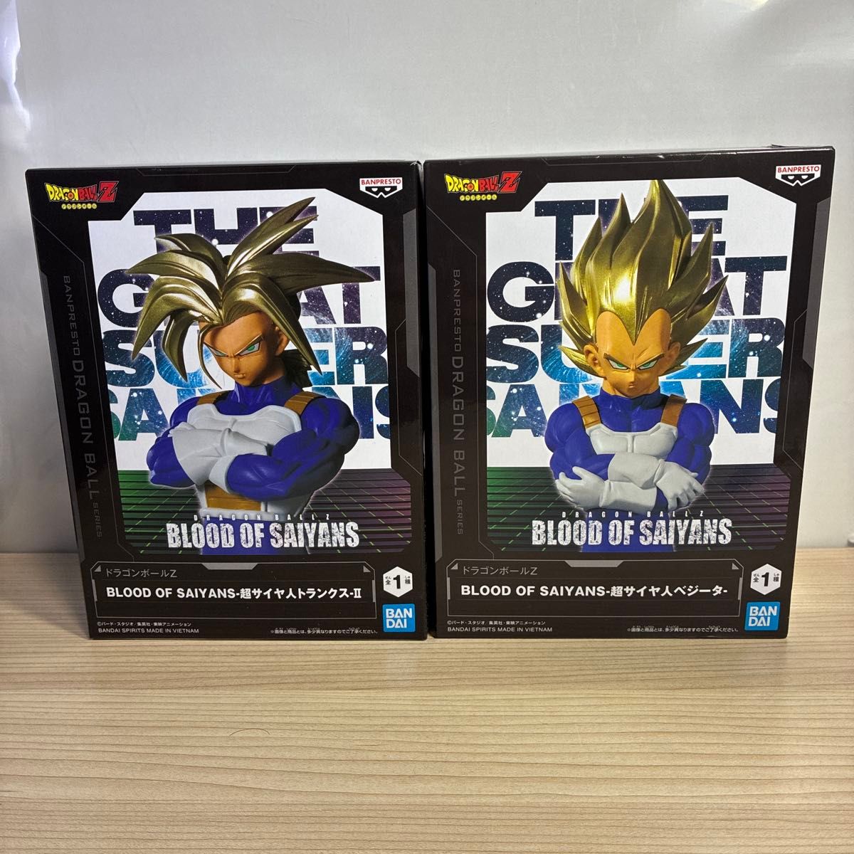 龙珠Z BLOOD OF SAIYANS 超级赛亚人特兰克斯II 贝吉塔 2种套装