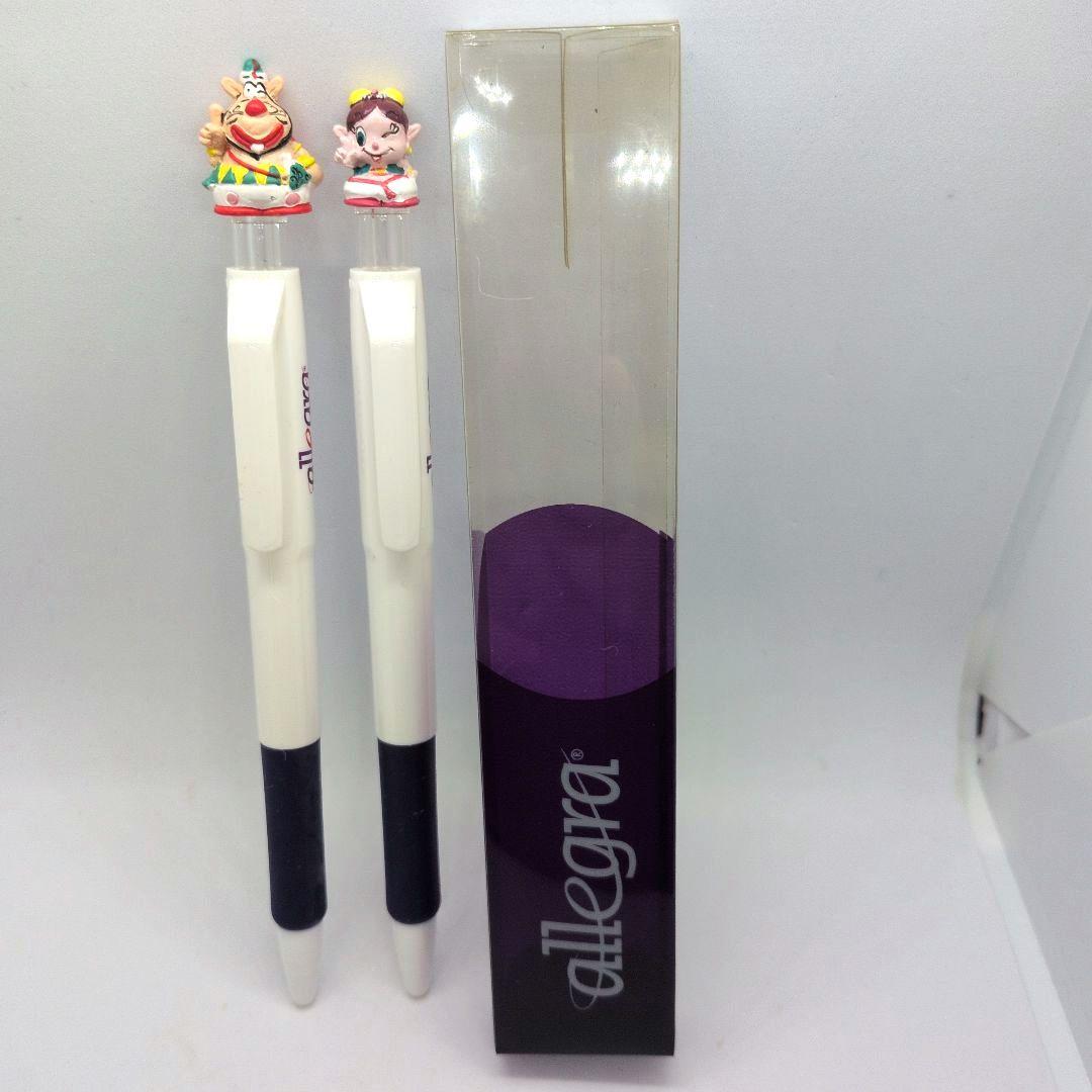 Hakushon Daioh & Akubi-chan Ballpoint Pen - Pharmaceutical Company Novelty Non-Sale Item