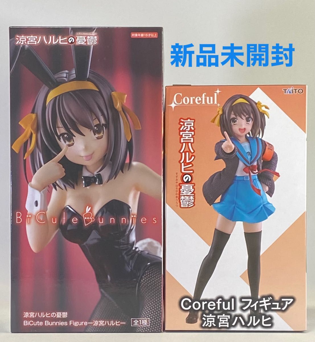 Haruhi Suzumiya Figure 2-Piece Set BiCute Bunnies Coreful