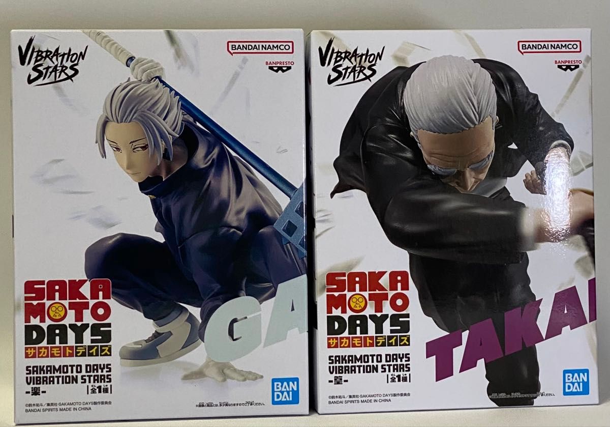 SAKAMOTO DAYS VIBRATION STARS Raku Kuzu Figure 2-Piece Set