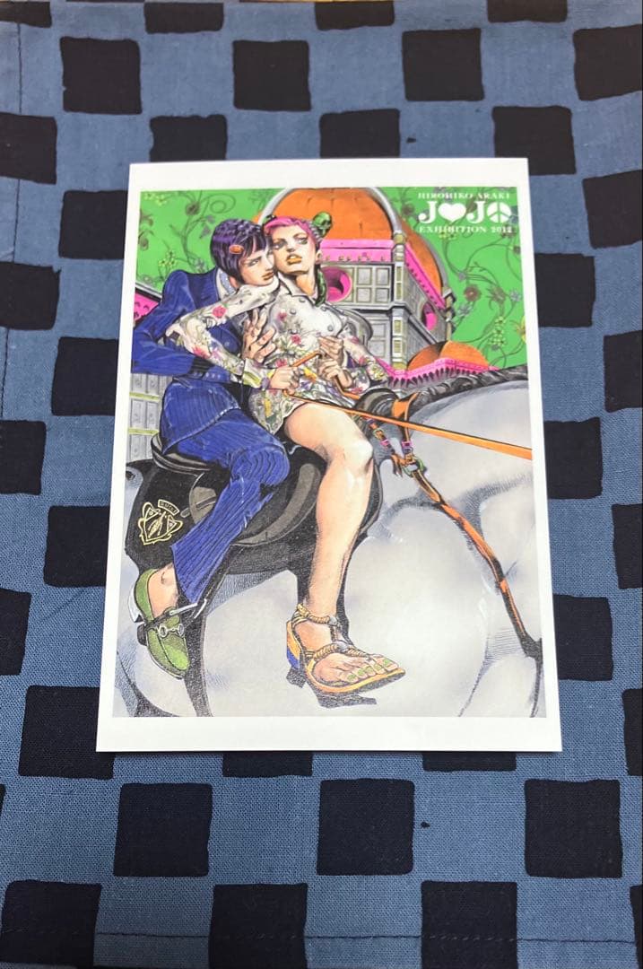 ★2012 jojo展GUCCI合作空条徐伦布查拉蒂明信片