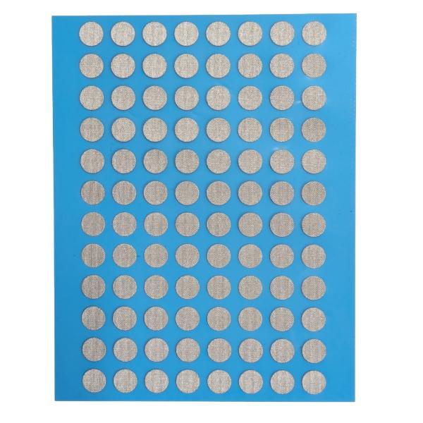 【平行进口商品】维修用导电胶带补丁 6毫米 96片 遥控器 接触点 按钮修复 导电垫 圆形 键盘 游戏手柄 _