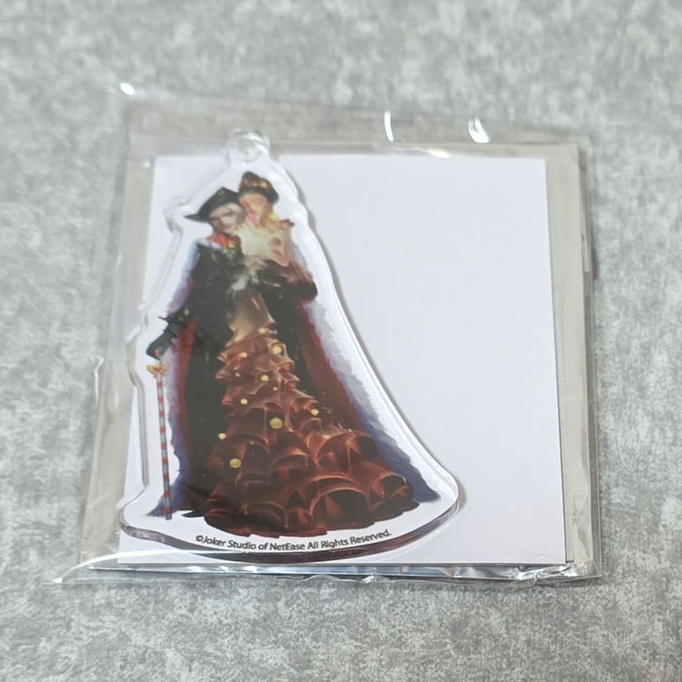 Identity V Waxworks Figure Christmas Acrylic Keychain