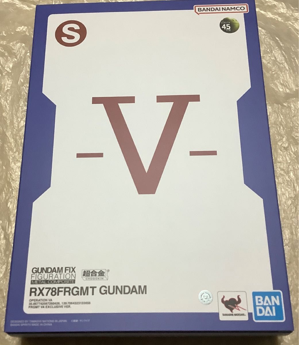 GUNDAM FIX FIGURATION METAL COMPOSITE RX78FRGMT GUNDAM