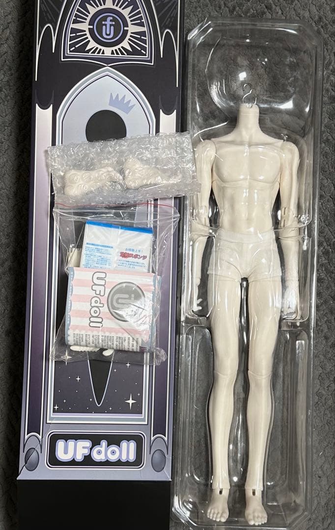 UFdoll GanGan Body Doll Body White Peach Skin 1/4