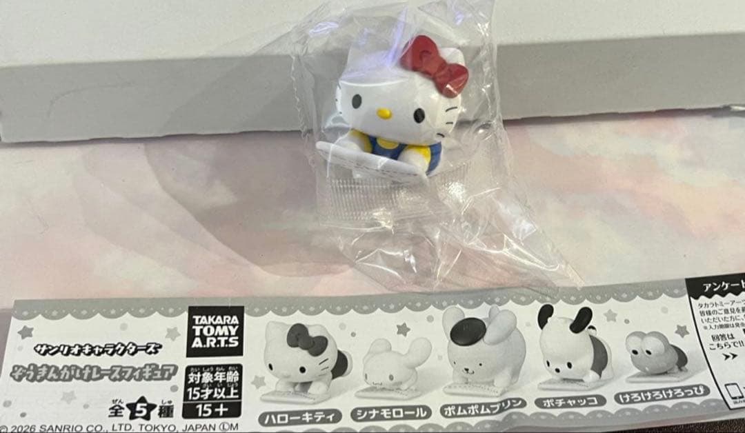 Sanrio Characters Dress-Up Race Figure Hello Kitty