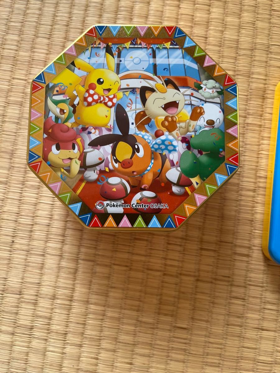 ポケモンセンターオーサカ限定 ポケモン缶ケース 小物入れ ①