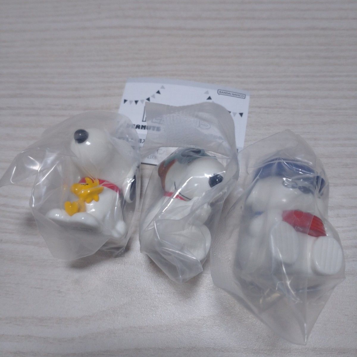 Snoopy Figure Mascot 3-Piece Set PEANUTS