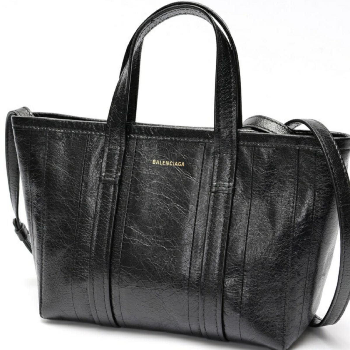 【Final Price Reduction】 BALENCIAGA Balenciaga Balbes Shoulder Bag Black Leather