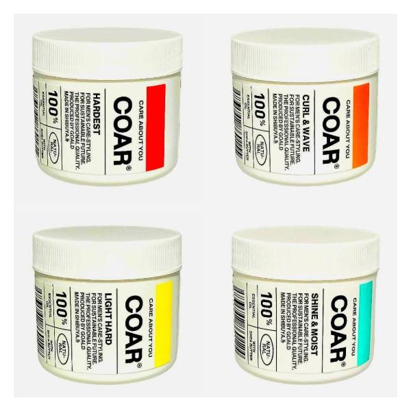 COAR Core Wax 90g Curl & Wave Shine & Moist Hardest Light Hard