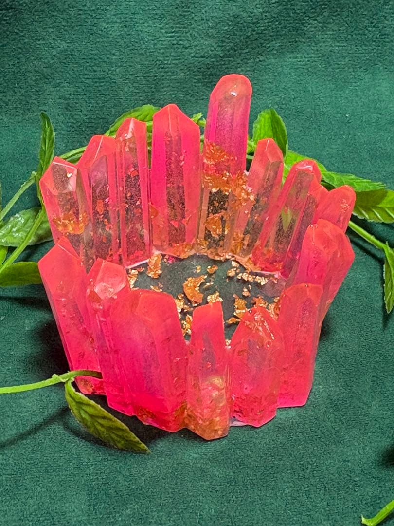 手工制作 魔法矿石结晶 小物收纳盒 6