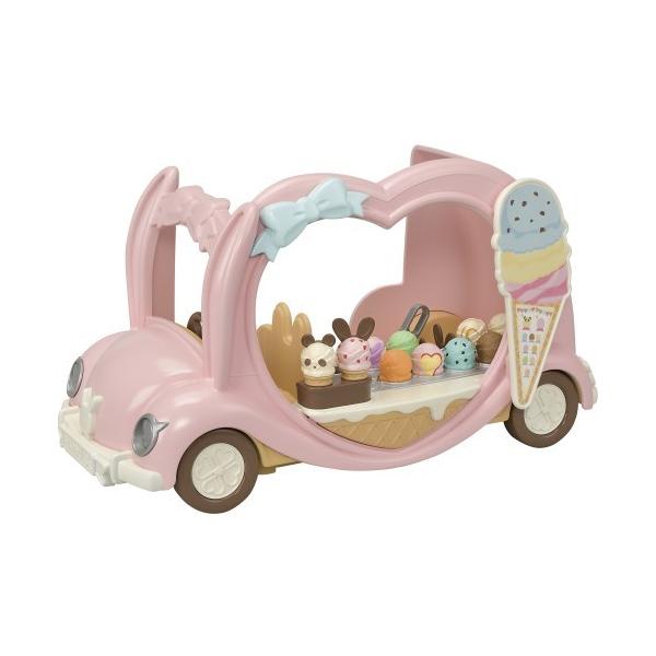 Sylvanian Family Mi-89 Happy Ice Cream Wagon Toys Children Children Girls Doll Play Small Toys 3 years old