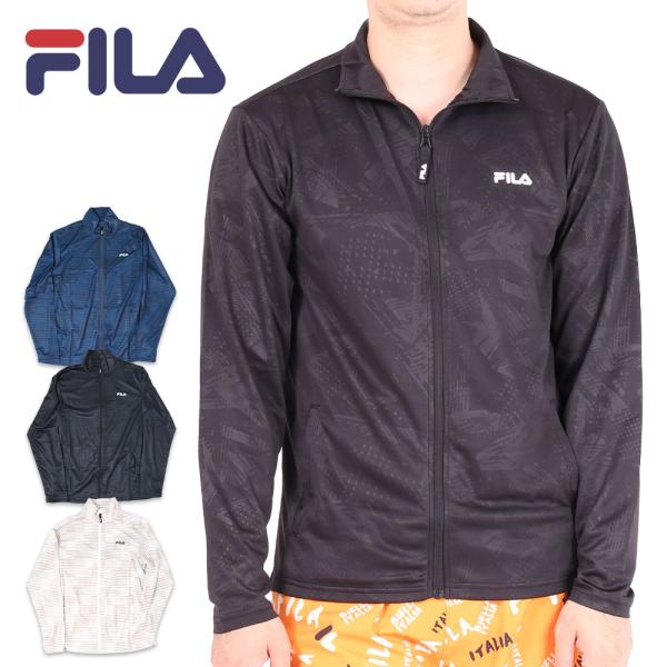 FILA ラッシュガード フィラ 水着 UVケア メンズ レディース UVウェア UVカット 日焼け止め プール 海 海水浴 スポーツ